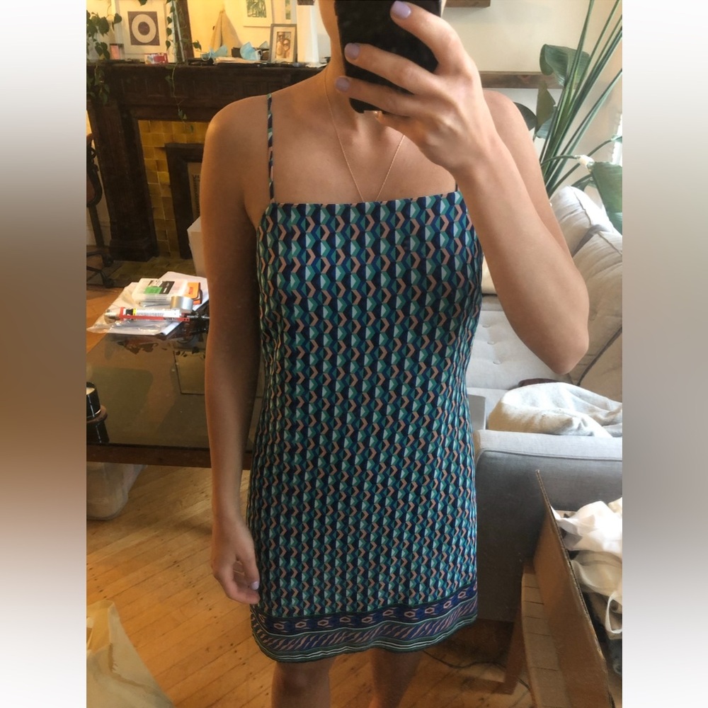 Anthropologie silk dress
